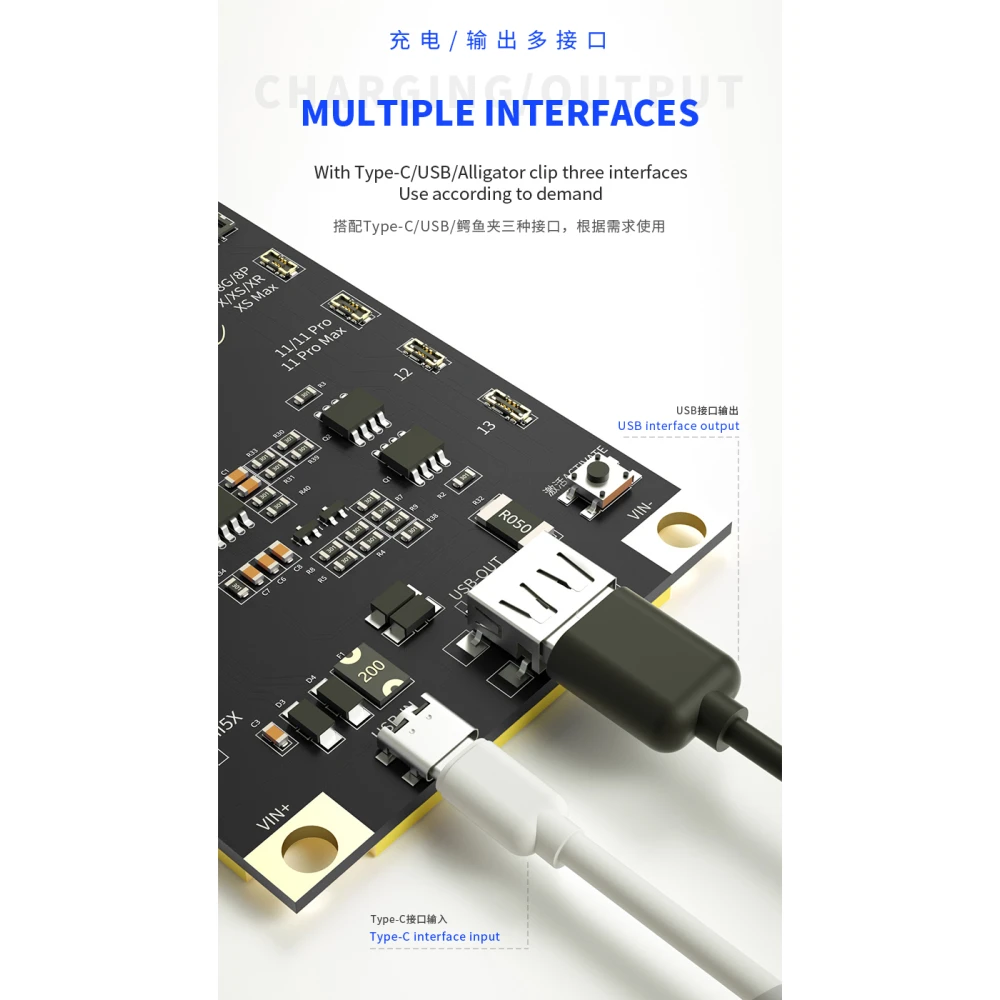 Mechanic BA27 batterij-activatieplaat voor iPhone en Android