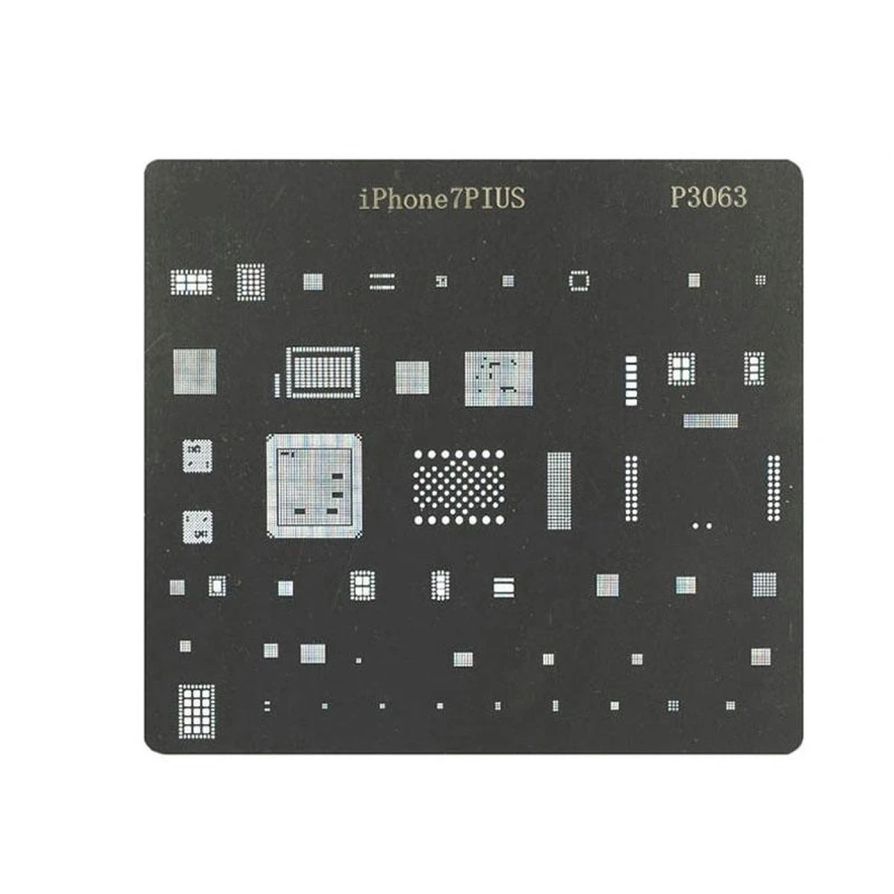 IC stencilplaat iPhone 7plus - BGA sjabloon voor reparatie en solderen