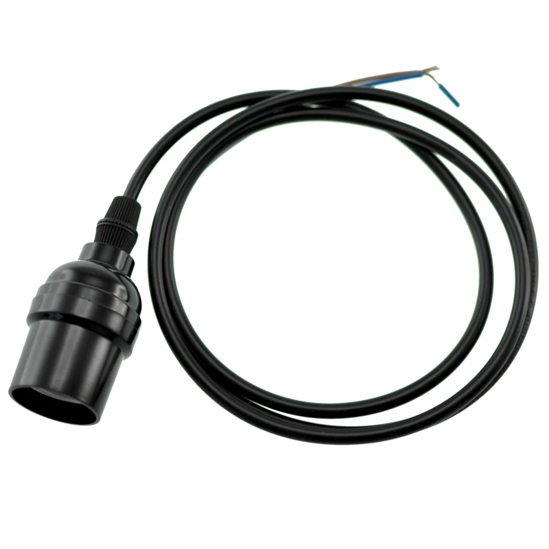 Vintage industriële retro Edison E27 fitting met kabel 1,1m B1