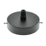 Vista lateral del porta lámpara vintage Edison E27 con cable de 1,1m modelo F1