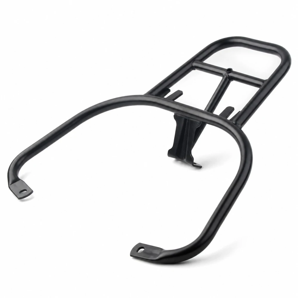Achterste bagagerek compatibel met Piaggio GTS 300 / Sprint 150 - Kleur Zwart