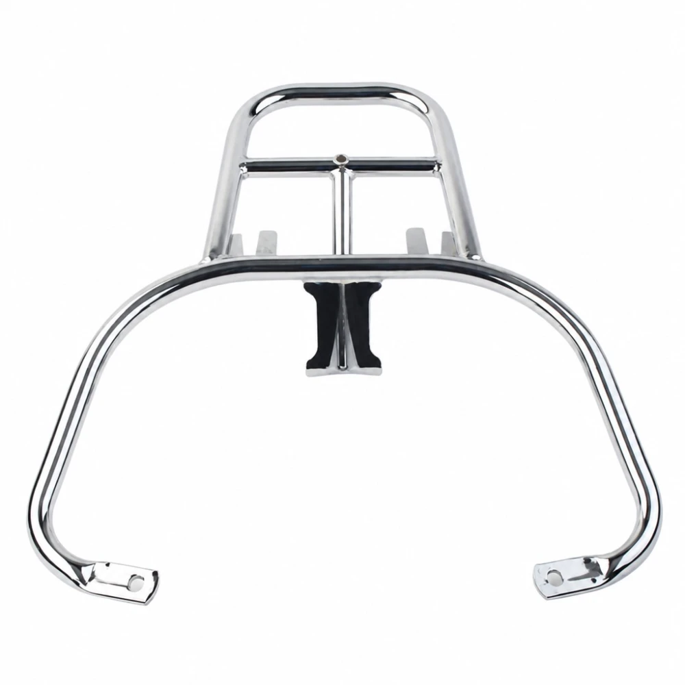 Achterste bagagedrager compatibel met Piaggio GTS 300 / Sprint 150 - Kleur Zilver