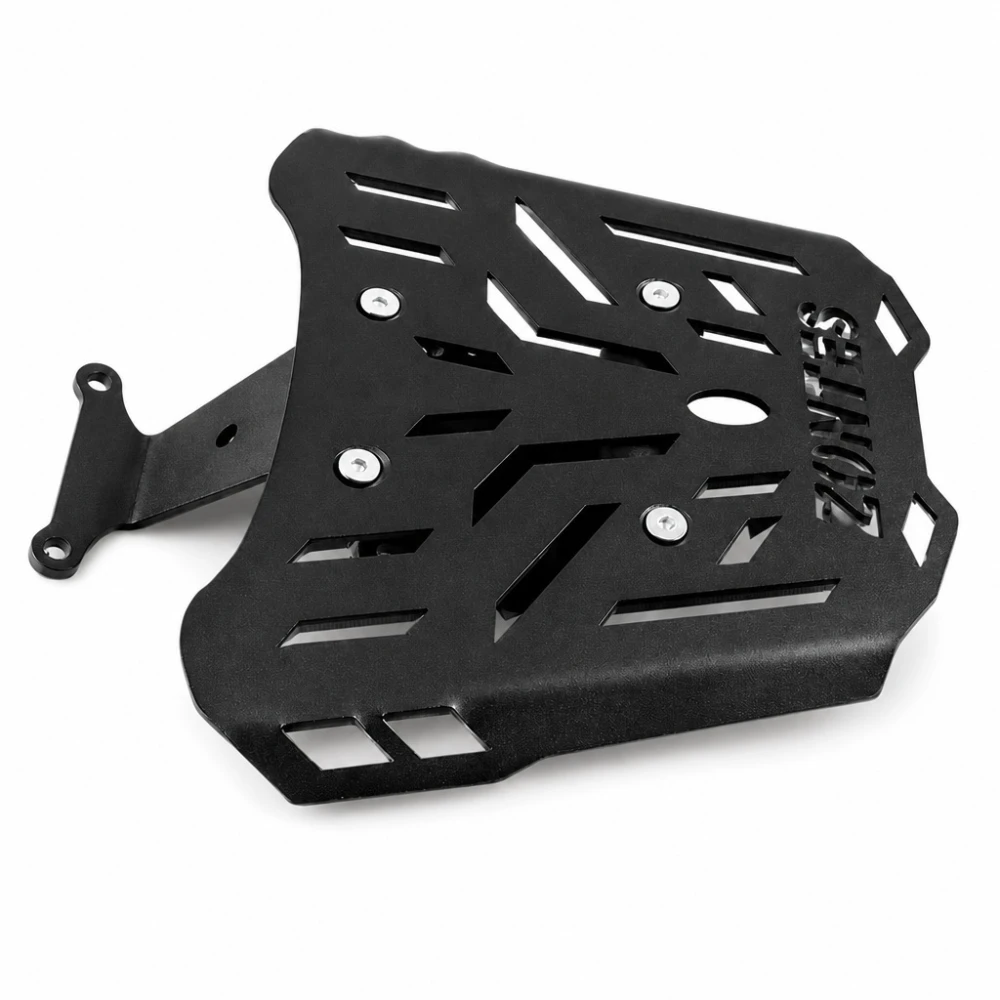Achterdrager Zontes 150X / 125X — IJzeren Bagagerek 4 mm, Zwart
