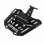 Achterdrager Zontes 150X / 125X — IJzeren Bagagerek 4 mm, Zwart