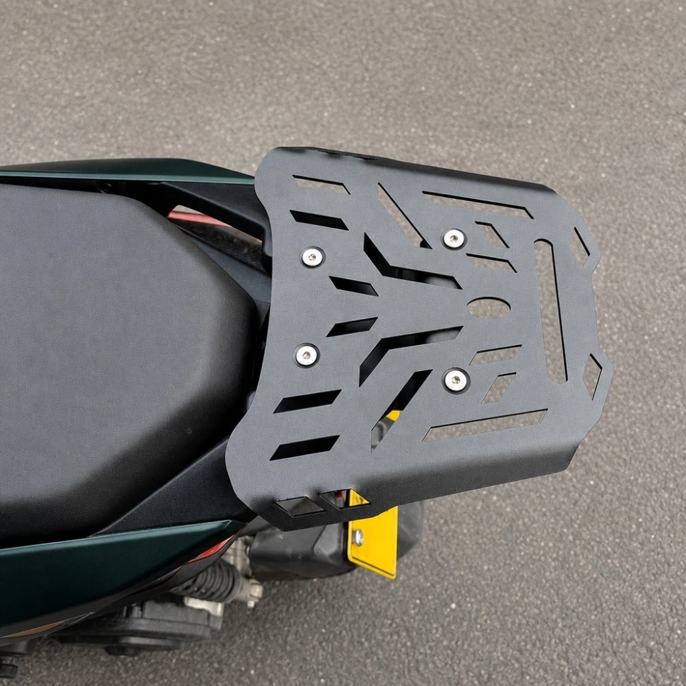 Achterdrager Zontes 150X / 125X — IJzeren Bagagerek 4 mm, Zwart