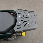 Achterdrager Zontes 150X / 125X — IJzeren Bagagerek 4 mm, Zwart