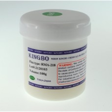 Pot 100gr KINGBO RMA-218(UV) soldeervloeimiddel Flux solder Kingbo 9.00 euro - satkit
