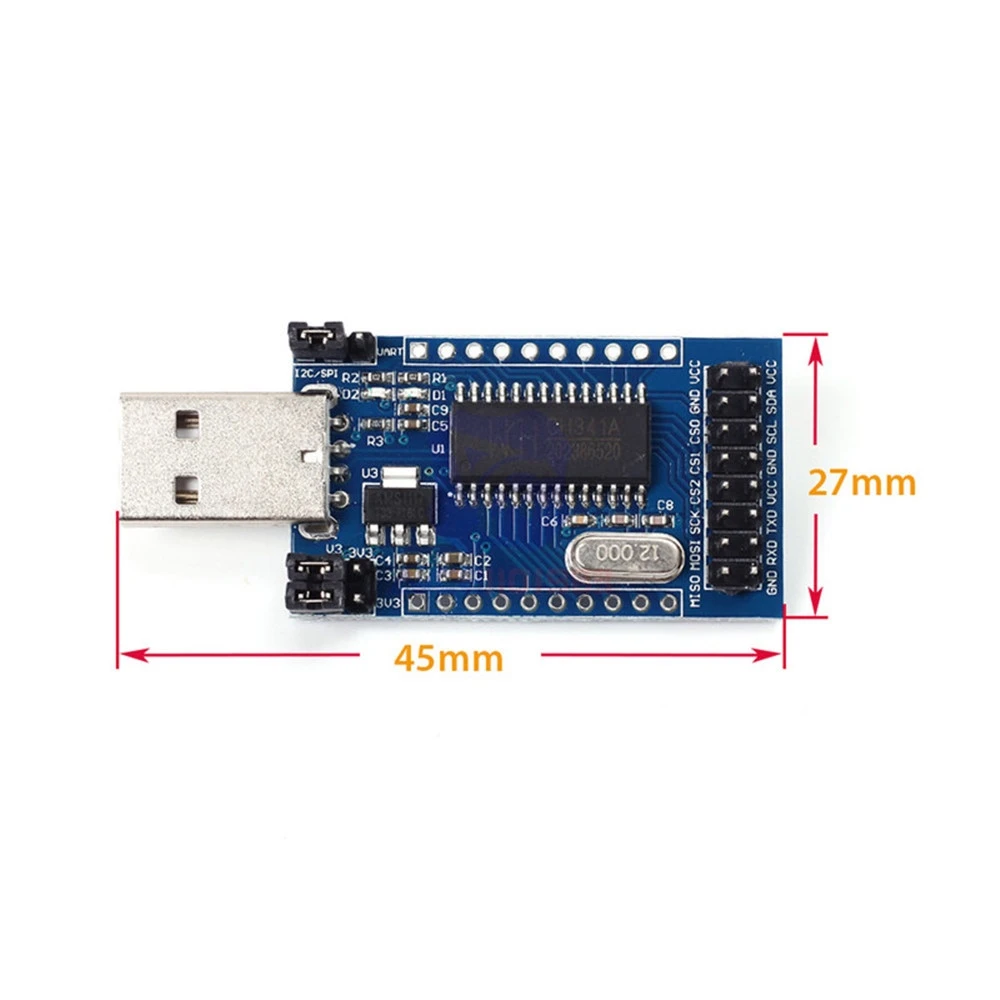 CH341A programmeeradapter USB naar UART IIC SPI I2C - Parallelpoort