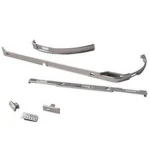 Zijbescherming behuizing en knoppen vervanging voor PSP