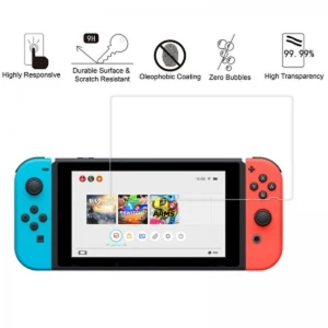 Gehard glazen screenprotector voor Nintendo Switch met maximale bescherming