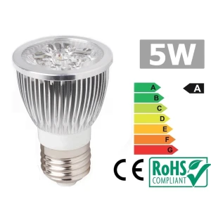 LED spot E27 5W warm wit 3300K - efficiënte, warme verlichting
