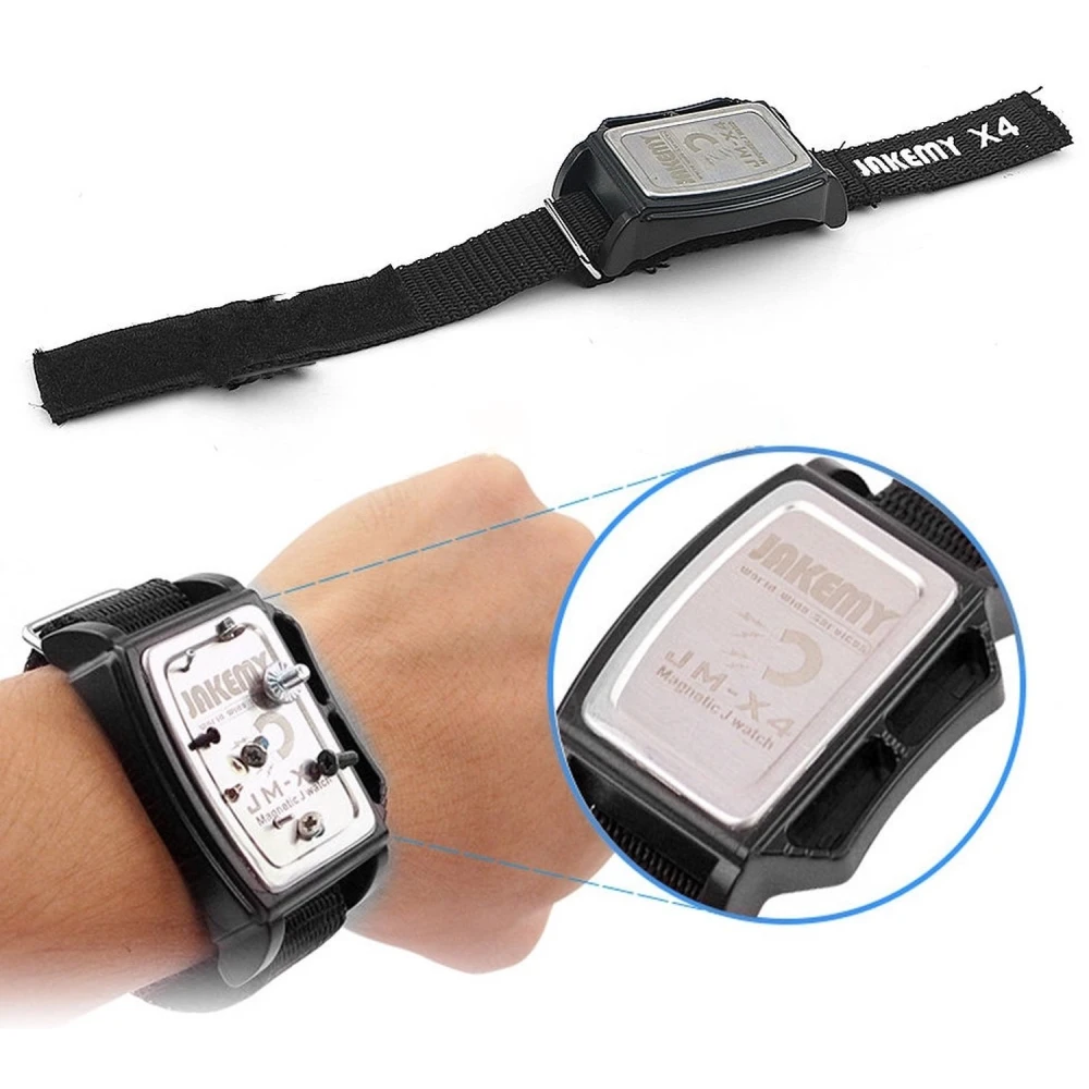 JM-X4 magnetische schroevenarmband voor technici en elektronicareparateurs