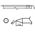 Aoyue LF-B soldeerpunt met ingebouwde weerstand voor soldeerstations
