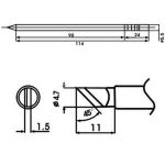 Aoyue LF-KL soldeerpunt met ingebouwde weerstand voor soldeerstations