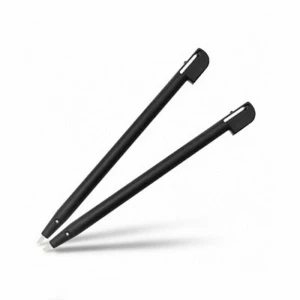 Intrekbare stylus Nintendo DS Lite zwart - set van 2 reserve stylus