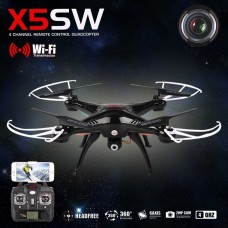 Quadcopter Drone Syma X5sw Fpv Explorers 2,4ghz 4ch 6axis Gyro Rc Camera Hd Wifi