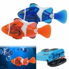 RC Mini Clown Vis Afstandsbediening Infrarood Ray Fish Electric Kids Toy Robofish RC HELICOPTER  7.00 euro - satkit