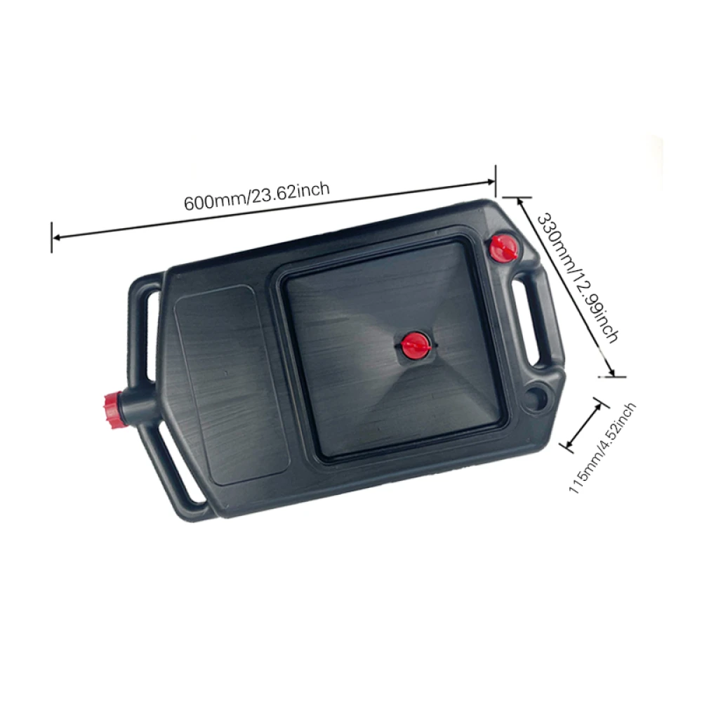 Bidón para aceite usado con capacidad de 8 litros y bandeja integrada