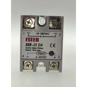 Fotek SSR-25 25A solid state relais voor efficiënte elektrische regeling