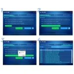 Scanner Konnwei KW460 mostrando código de error en pantalla