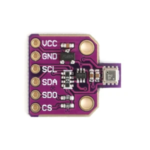 BME680 sensor voor Arduino voor temperatuur, vochtigheid, druk en gas met I2C