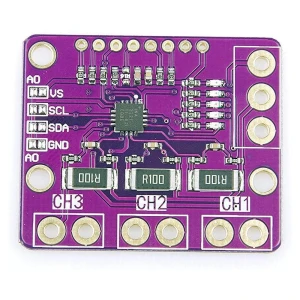 INA3221-sensor voor Arduino voor 3-kanaals spanning en stroom
