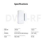 SONOFF DW2 RF draadloze deur- en raamsensor voor huisbeveiliging