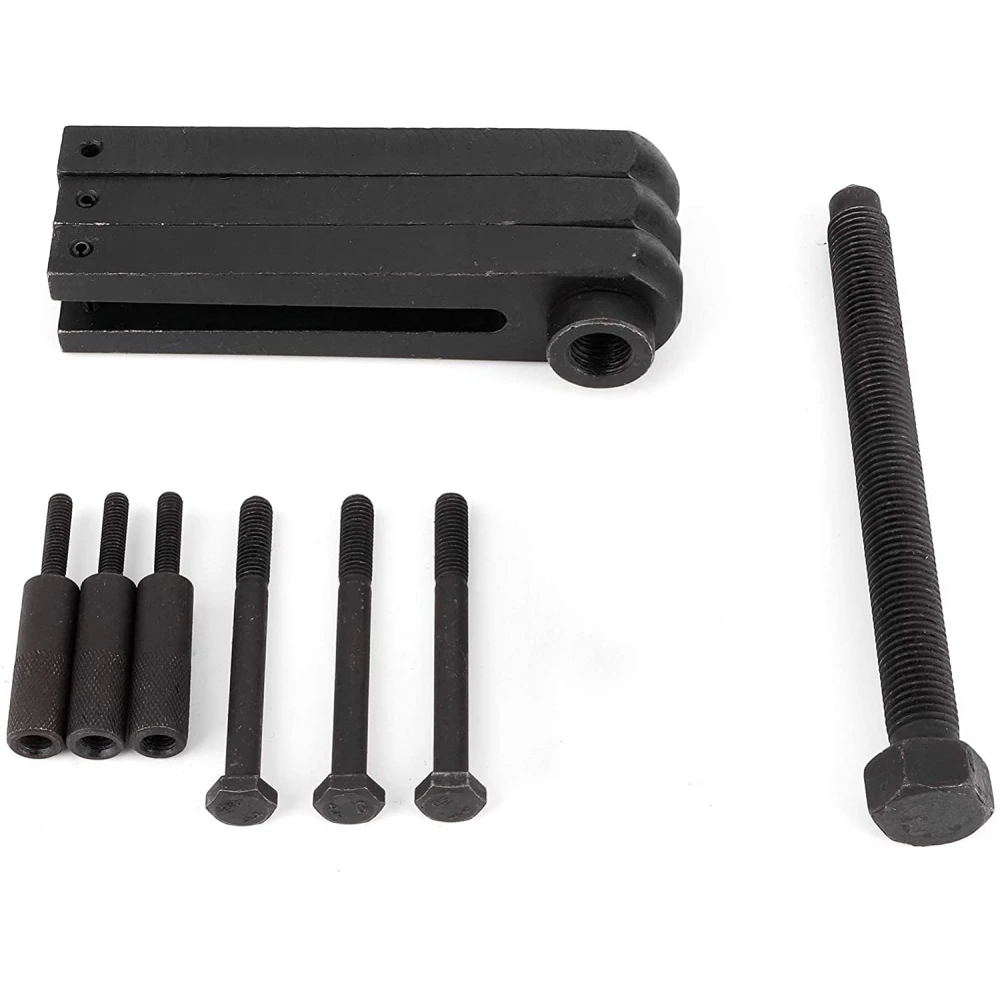 Vista del separador de pernos de cárter TSX TOOL con accesorios de montaje incluidos