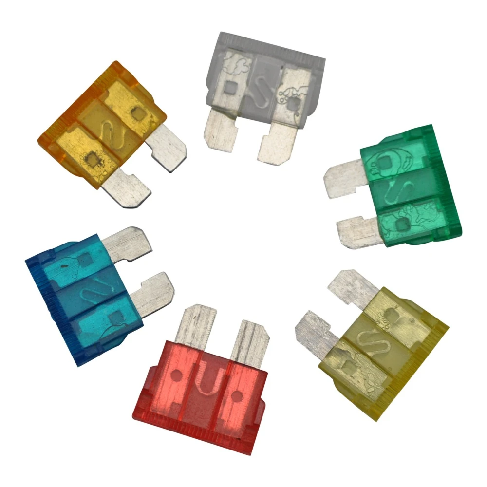 Auto- en motorzekeringenset 120-delig 5A 10A 15A 20A 25A 30A TSX TOOL