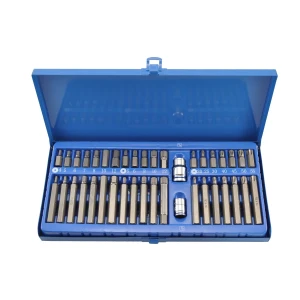 40-delige Torx- en inbusbitset 1/2'' 3/8'' voor auto