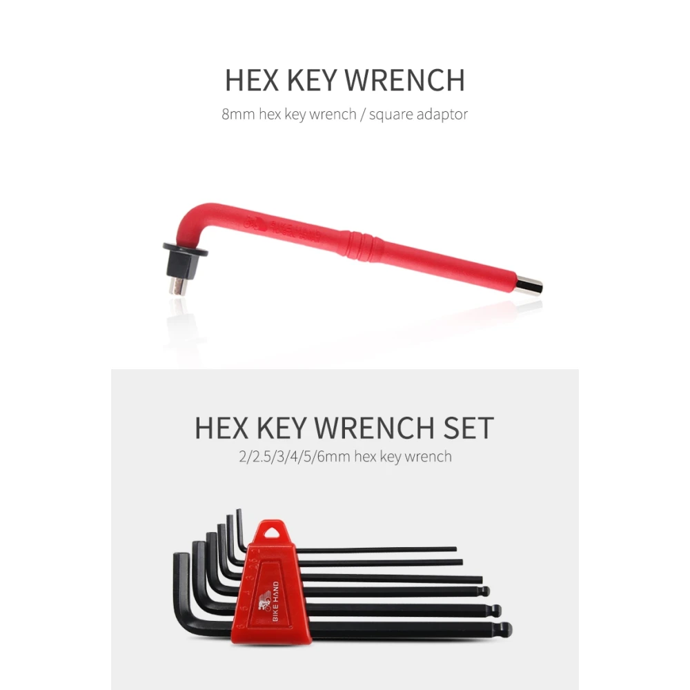 Bikehand fiets gereedschapset 18-in-1 - multifunctionele set