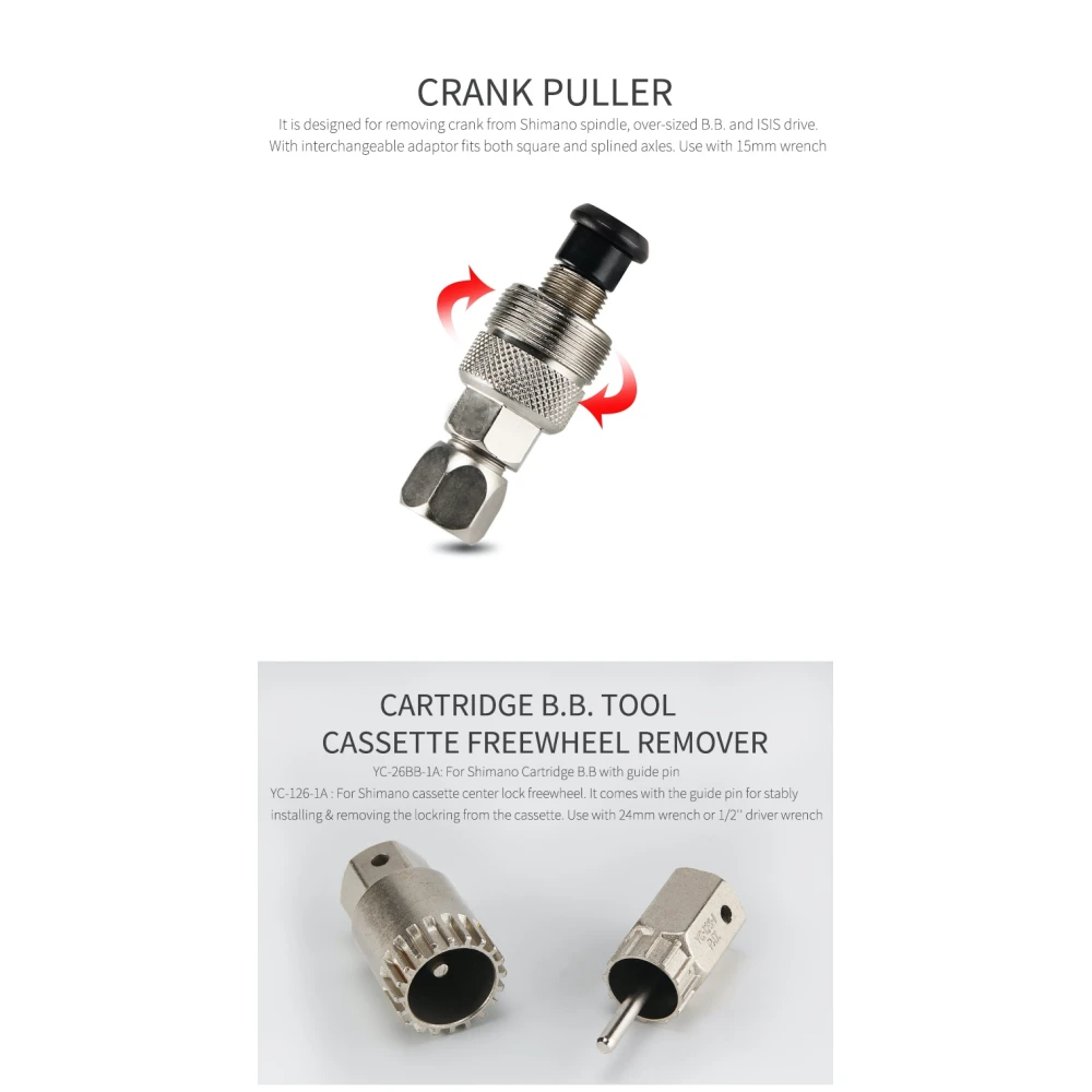 Bikehand fiets gereedschapset 18-in-1 - multifunctionele set