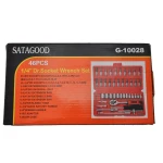 1/4 hex bit dopsleutelset 46-delig TSX TOOL voor auto en doe-het-zelf