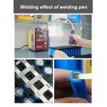 Sunkko 737DH puntlasmachine voor 18650 14500 21700 lithiumbatterijen