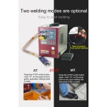 Sunkko 737DH puntlasmachine voor 18650 14500 21700 lithiumbatterijen