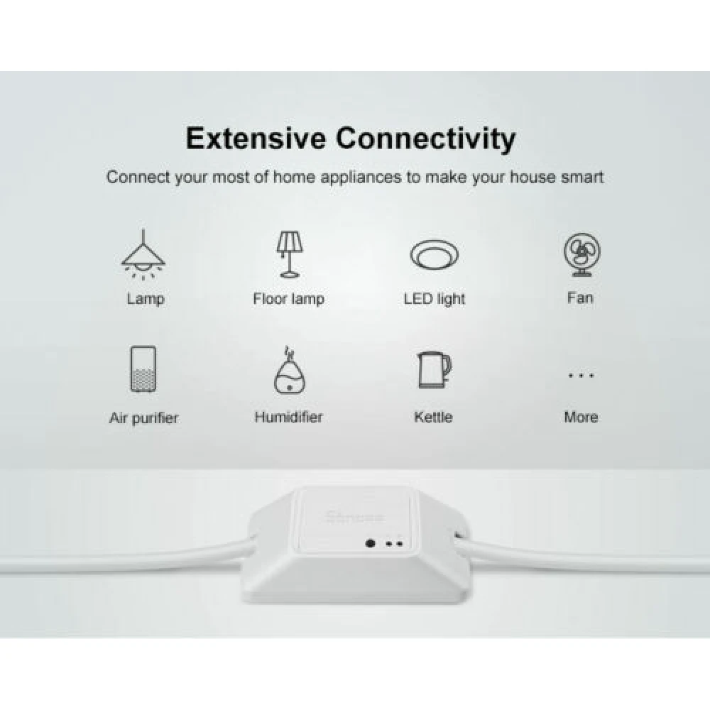 Sonoff Basic Zbr3 Zigbee Switch en entorno domótico
