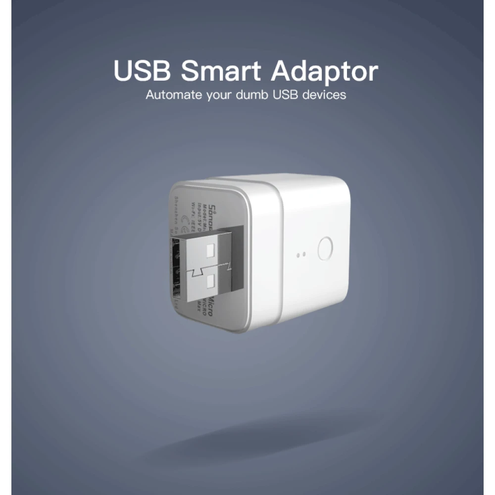 SONOFF Micro slimme USB wifi-adapter voor bediening op afstand en automatisering