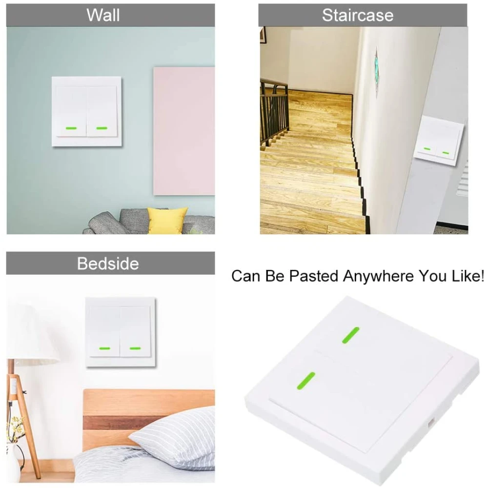 Detalle lateral del interruptor inalámbrico SONOFF 433Mhz