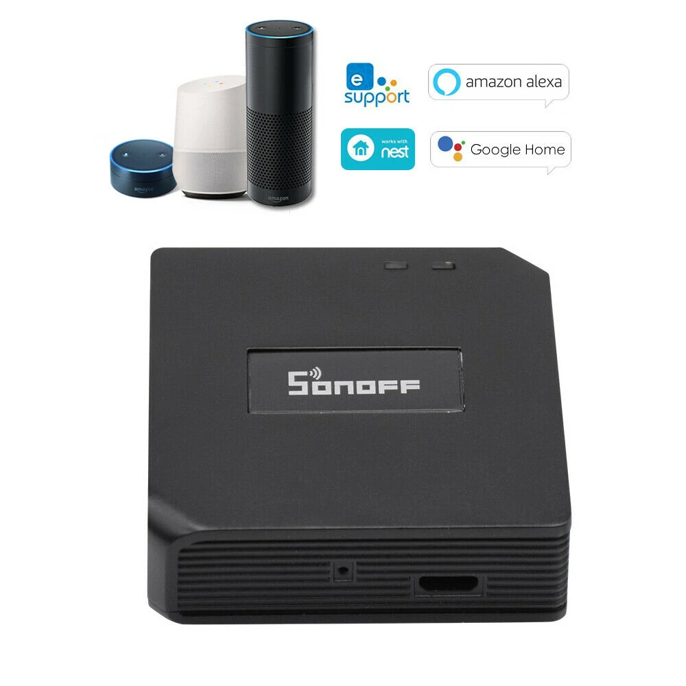 Sonoff RF Bridge 433MHz wifi draadloos, compatibel met Alexa en Google Home
