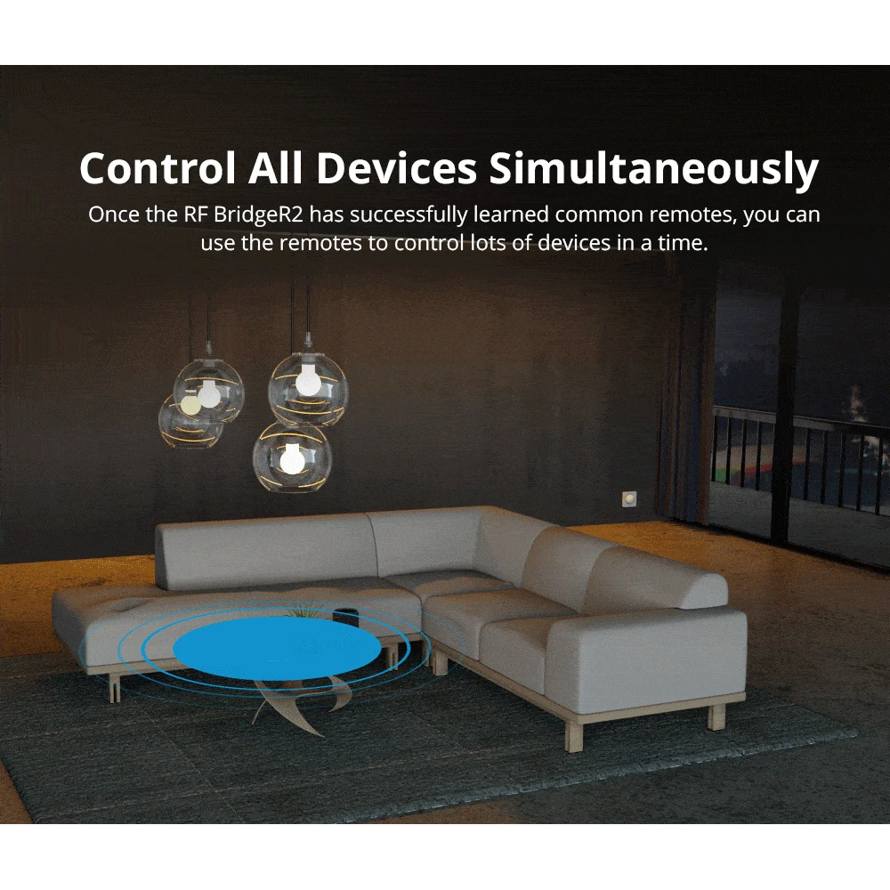 Sonoff RF Bridge R2 433MHz WiFi - RF naar WiFi bridge