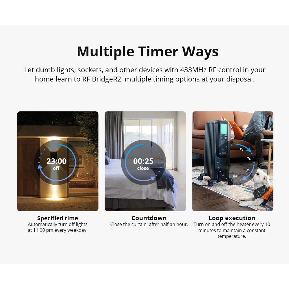 Sonoff RF Bridge R2 433MHz WiFi - RF naar WiFi bridge