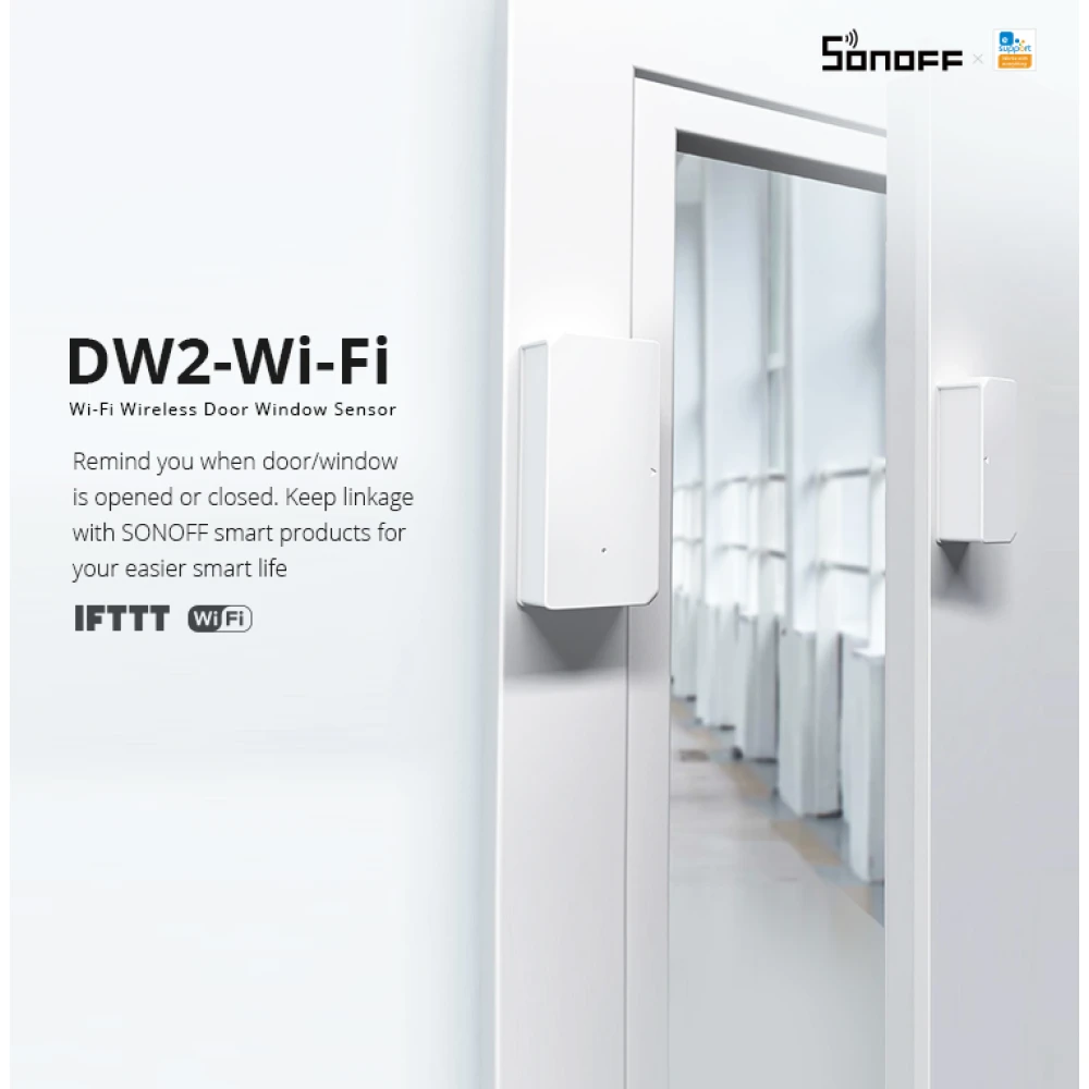 SONOFF SDW2 wifi draadloze deur- en raamsensor