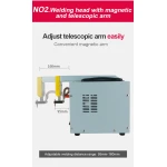 SUNKKO 738AL: puntlasmachine voor 18650 lithiumbatterijen