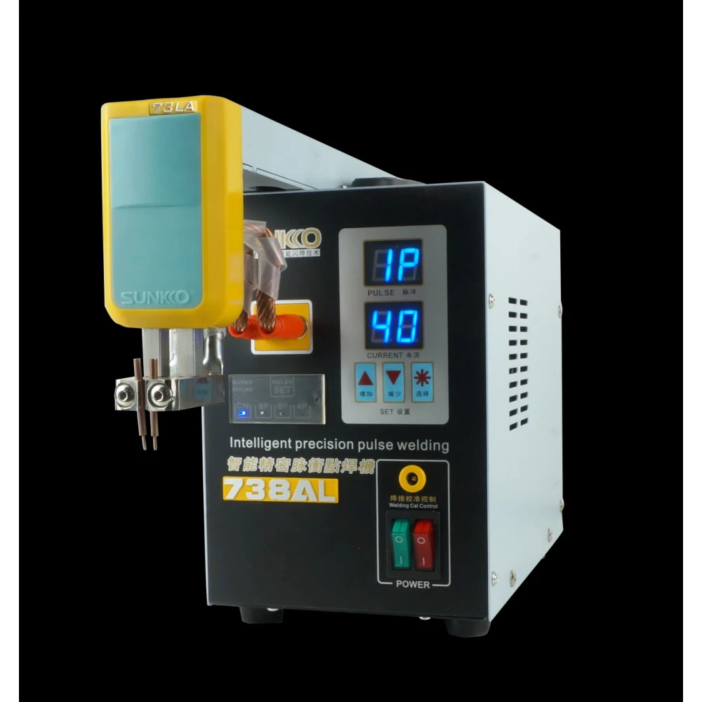 SUNKKO 738AL: puntlasmachine voor 18650 lithiumbatterijen