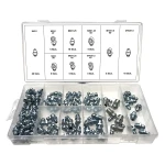 Set metrische smeernippels M6, M8 en M10 - 110 stuks