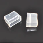 Transparante PVC eindkap voor LED-strip 220V AC 14mm