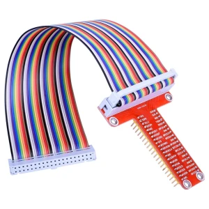 GPIO-uitbreidingskaart voor Raspberry Pi met lintkabel en T-adapter