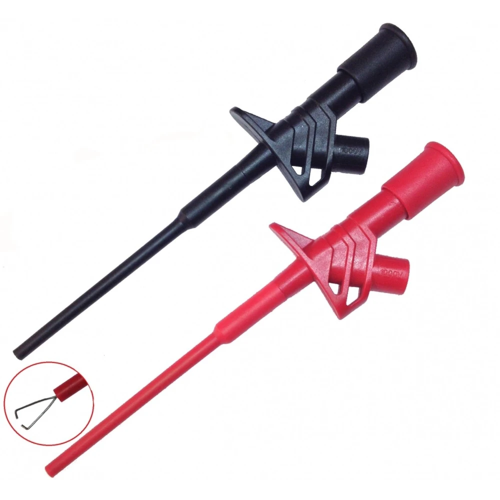 TC4169 Geïsoleerde krokodillenklemmen CATIII met banana-aansluiting Amass