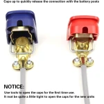 12V snelkoppeling accupoolklemmen voor voertuig, vrachtwagen en boot