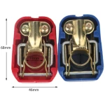 12V snelkoppeling accupoolklemmen voor voertuig, vrachtwagen en boot